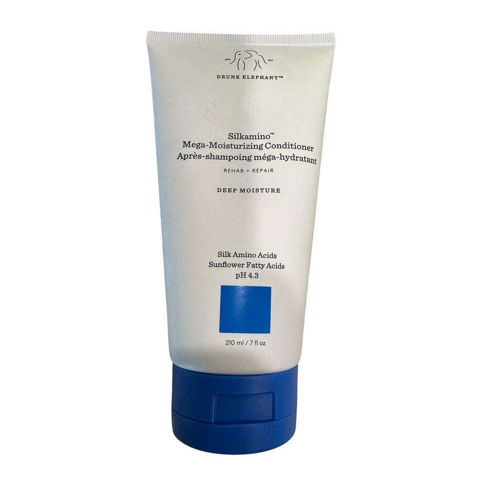 Drunk Elephant Silkamino Mega-Moisturizing Conditioner New Unopened 7oz/210ml